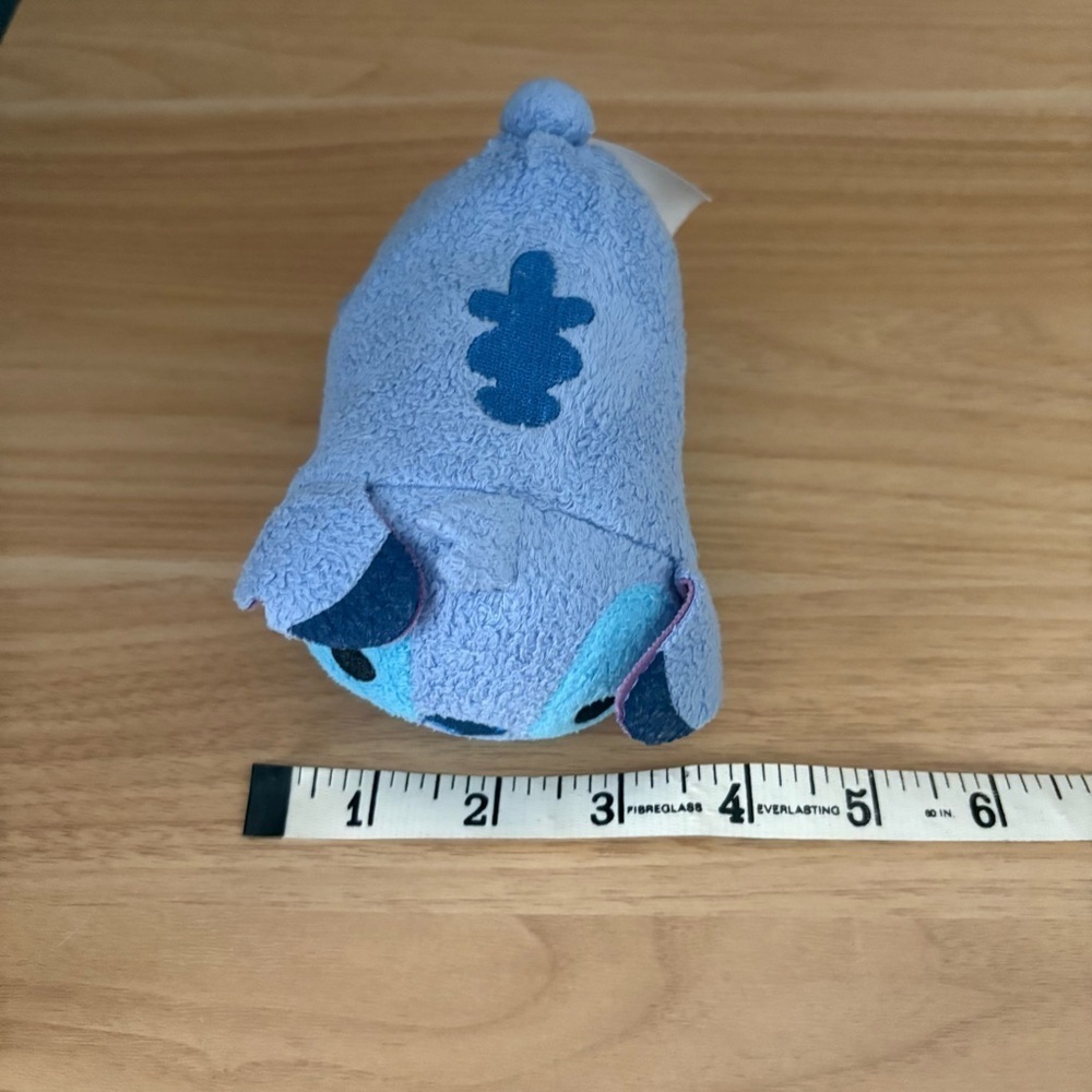 STITCH TSUM TSUM Foldable Reuseable Tote Bag Light Blue Disney - Picture 3 of 13